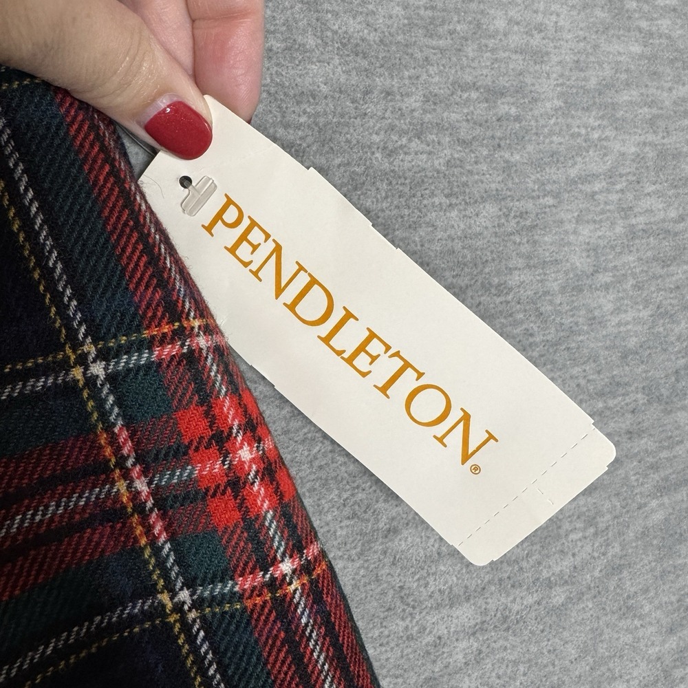 Classic Red & Black Plaid A-Line Skirt - Picture 3 of 10